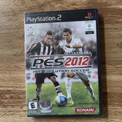 Pes 2012 PS2 Pro Evolution Soccer 