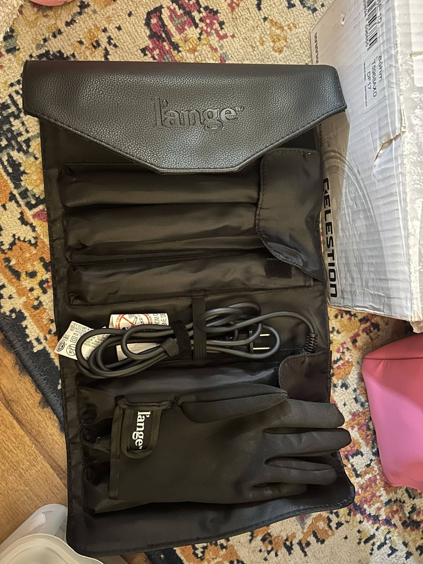 LANGE L'ange LE CINQ Professional 5 in 1 Hair Curling Wand Set