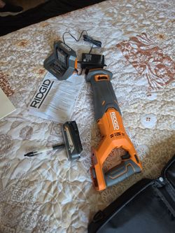 RIDGID SAWZALL 18V