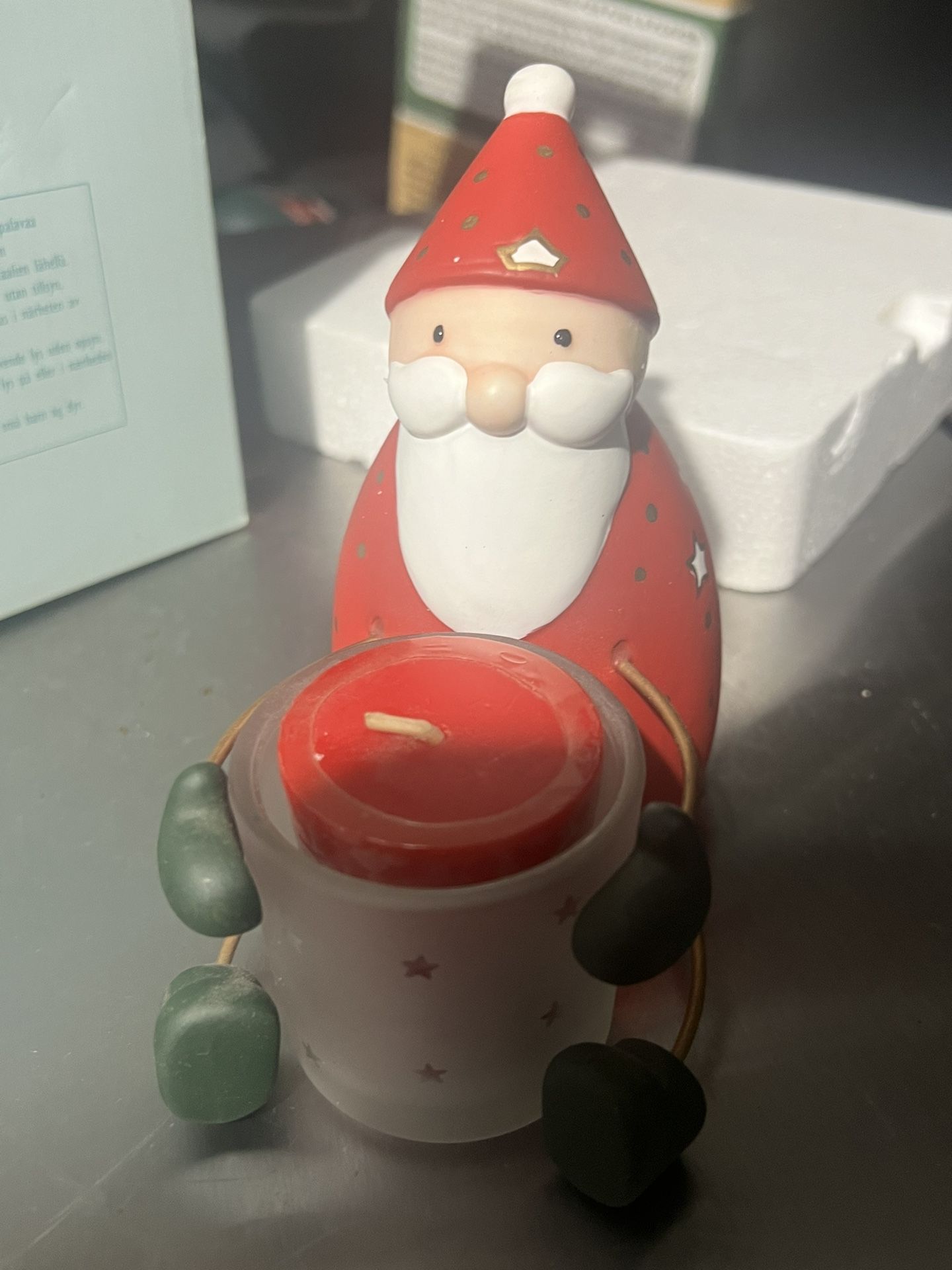 Partylite Santa Holder