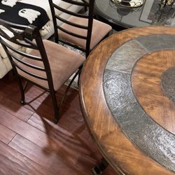 Table And Four Chairs Dining Room