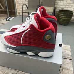 Red Flint Retro Jordan 13s