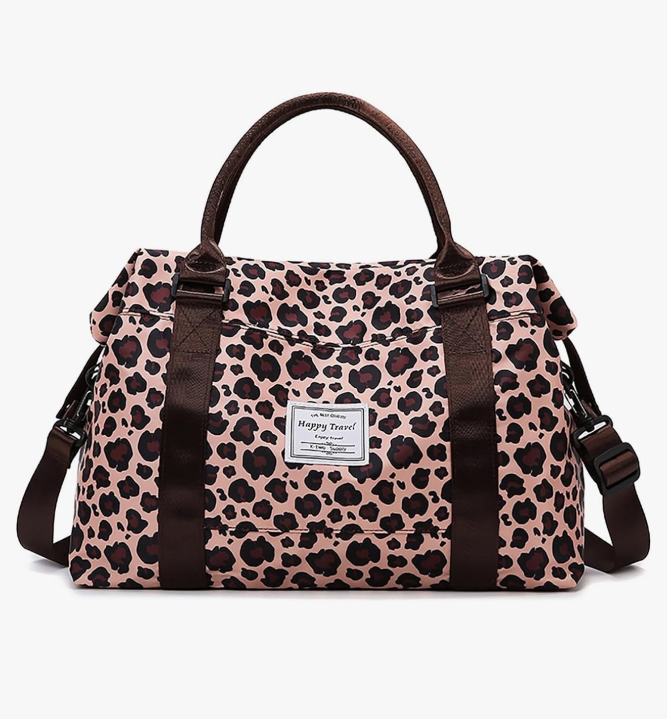 Travel Duffle Bag - Leopard Print (Brand New) $10 (Never Used)