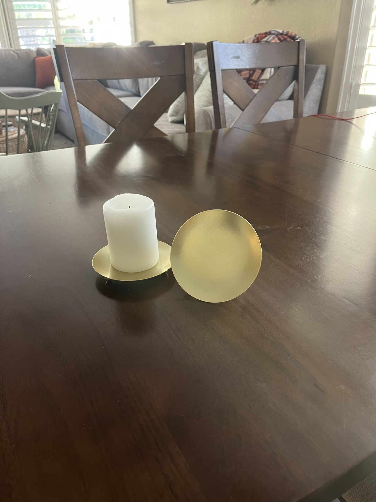 Gold Candle Holders