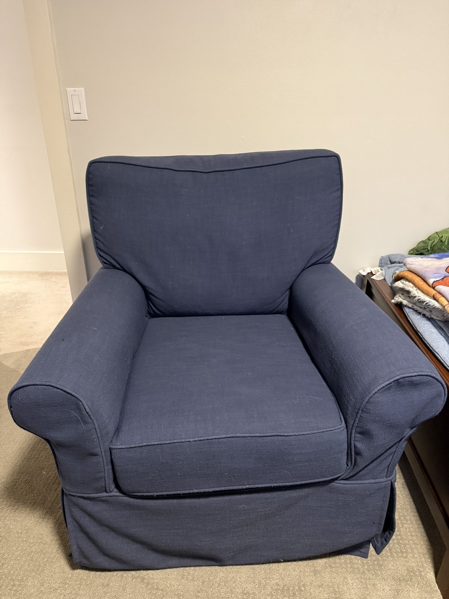 FREE: Pottery Barn Chair & Ottoman