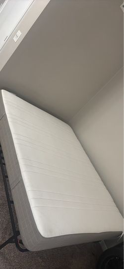 Queen bed with frame