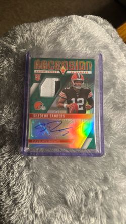 Shedeur Sanders 12/25 Rookie Patch Autograph