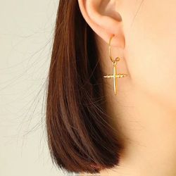 Cross Earrings 