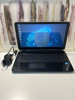HP Pavilion 15-f271wm 15.6” Intel Pentium 500GB SSD 8GB RAM Windows 11 - $89