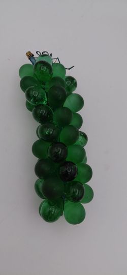Vintage Glass Grapes