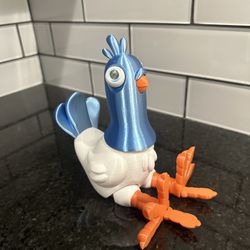 3D Printed Flexible Pigeon 