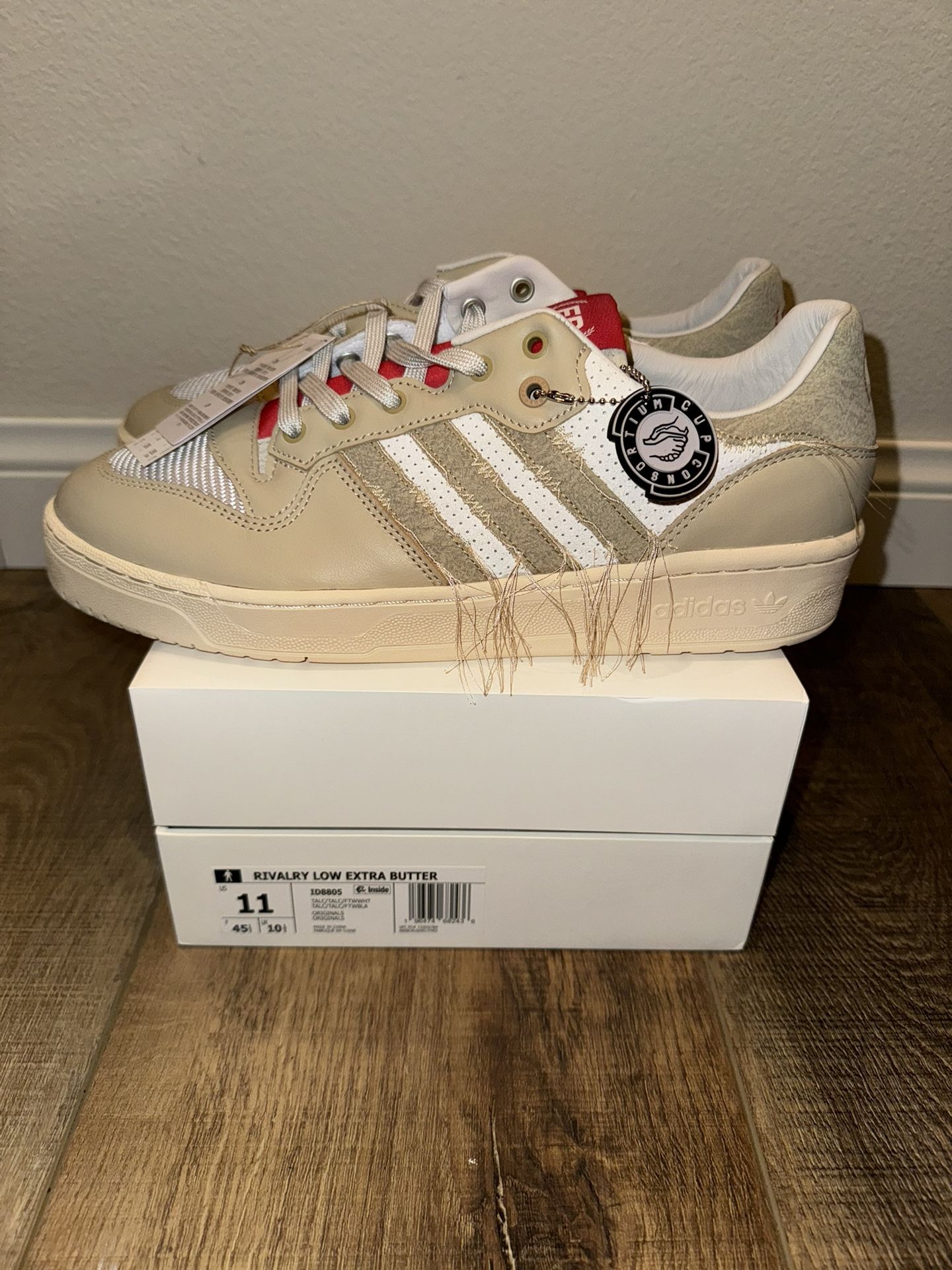 Adidas Extra Butter x Rivalry Low ( Size 11 US MENS )