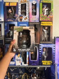 LA Dodgers Grogu Star Wars Night Bobblehead