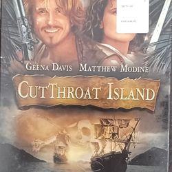 "Cutthroat Island" New DVD~ 1997 LionsGate w/ Slipcover 