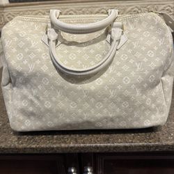 LV Cream Bag