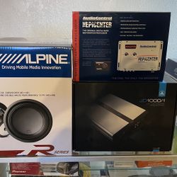 Alpine And Jl Audio Package 