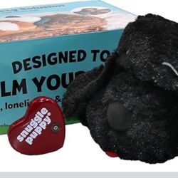 Original Snuggle Puppy Heartbeat Puppy Toy - Heartbeat Puppy for Dogs - Pet Anxiety Relief and Calming Aid - Comfort Dog Toy - Behavioral Training and