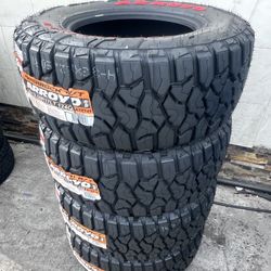 4 NEW ARROYO LT 33/1250/17 RUGGED TERRAIN TIRES 10 PLY $845 CASH TOTAL‼️ FREE INSTALLATION‼️