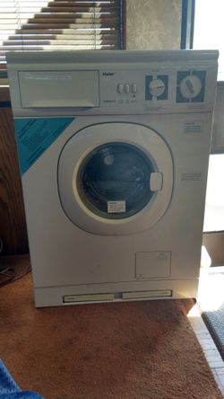 Haier Washer Dryer Combo/ RCA Flat Screen