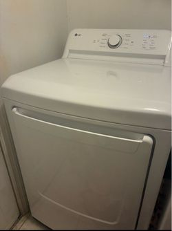 LG White Front-Load Electric washer and dryer