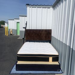 Queen Size Bed And Frame/Headboard