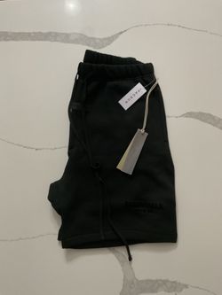 Fear of God Essentials Black Cotton Shorts Multi-Size Listing (XS, S, M)