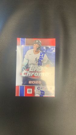 2026 Topps Chrome Baseball Blaster Box