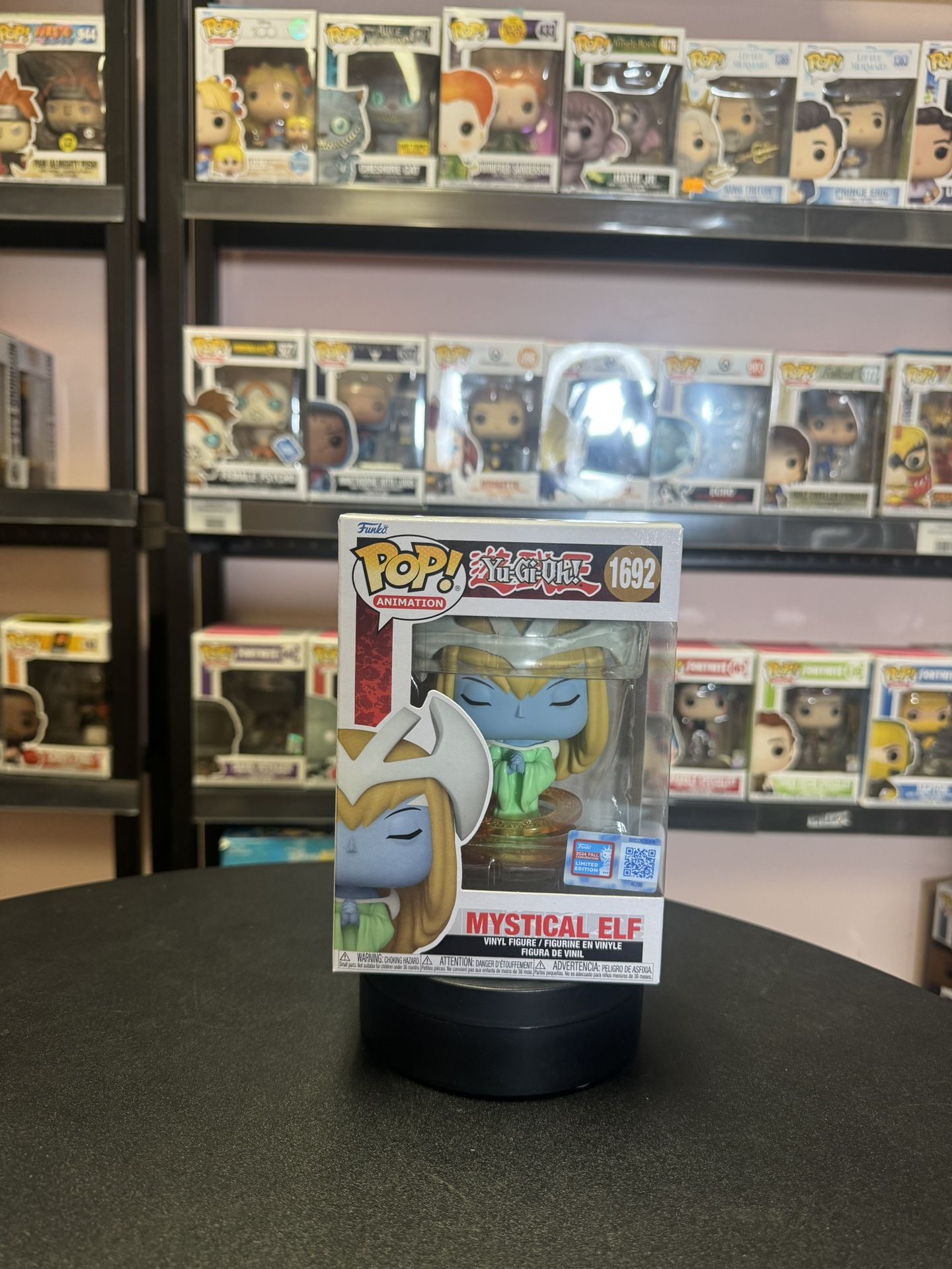 Funko Pop! Yu-Gi-Oh! Mystical Elf NYCC 2024 Limited Edition #1692