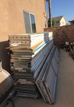 Used and new garage doors