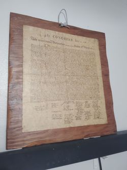 Independent declaration fake