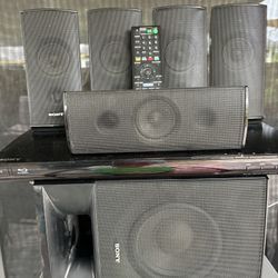 Sony Surround System W/ Blue Ray