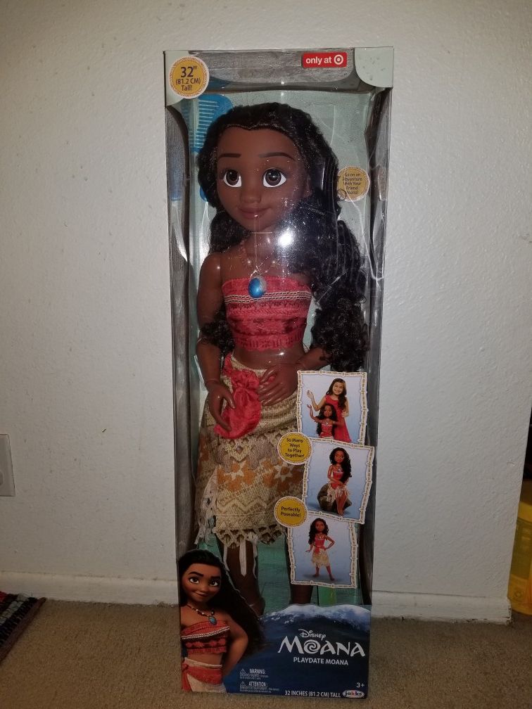 Disney Princess 32" My Size Moana Doll -Target Exclusive