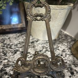 Bronze Brass Vintage Easle
