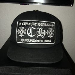Chrome Hearts CH Hollywood Trucker Hat 