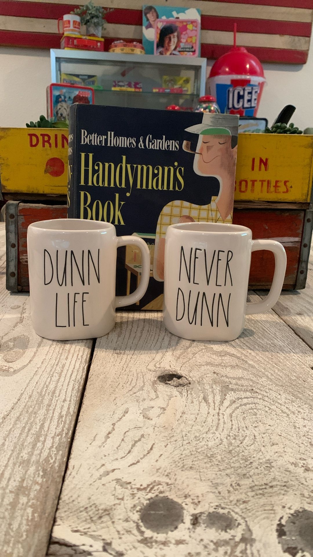 Set Of 2 Rae Dunn Mugs