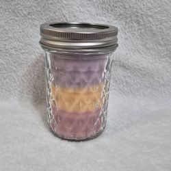 Homemade "Pastel Popsicle" Candle
