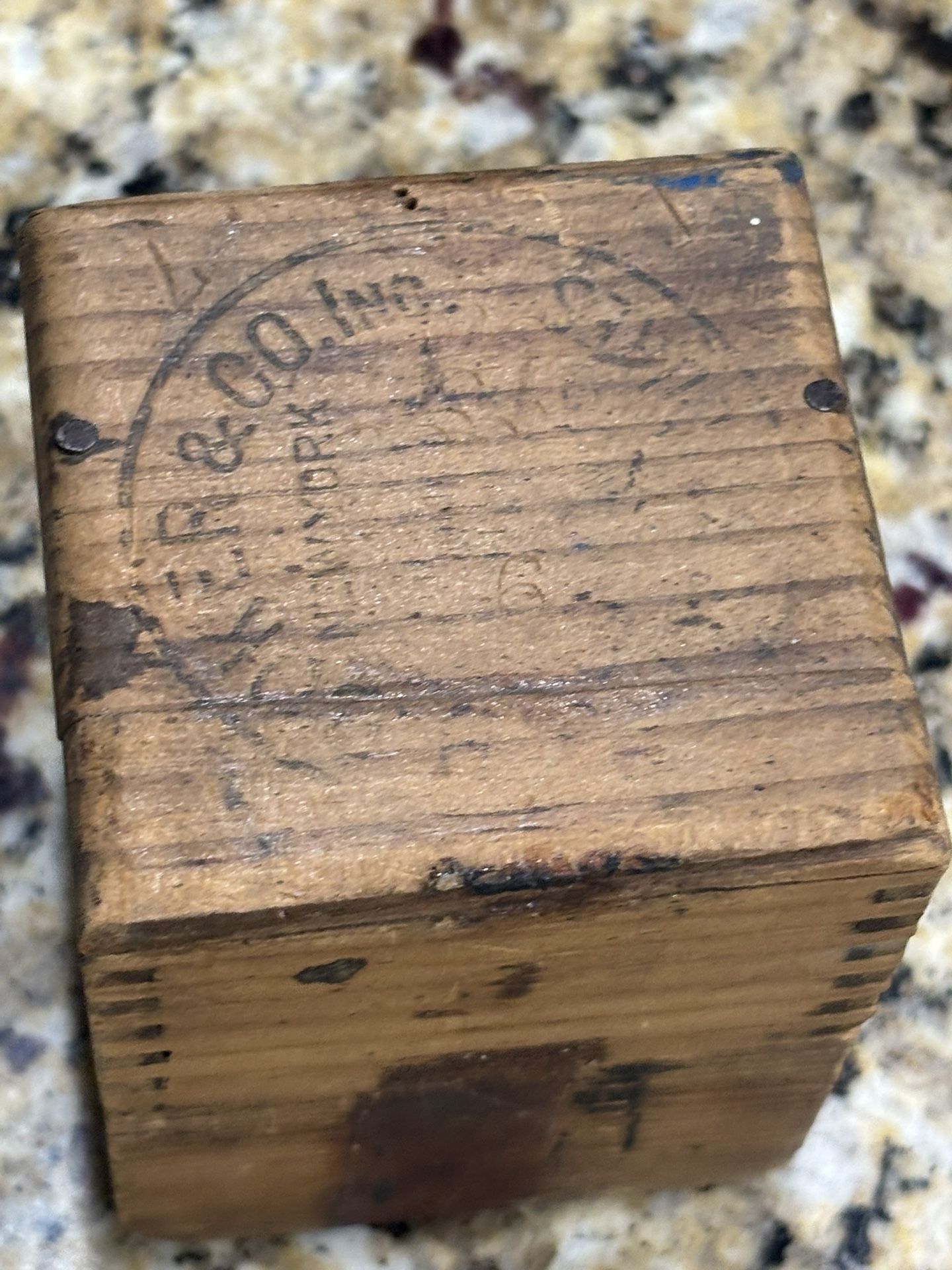 Vintage Metal Number Stamps