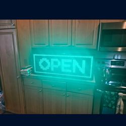 Olive LED Programmable 36 Inch Sign Board