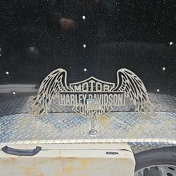 Harley Davidson Motorcycles Metal Art Yard Art Decorations Signs Decor Modern Vintage Rustic Steel 