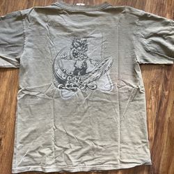 Tiki Surf Skate Brand Tshirt Size Med