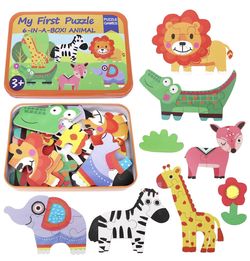 Puzzle Games for young Kids in a box