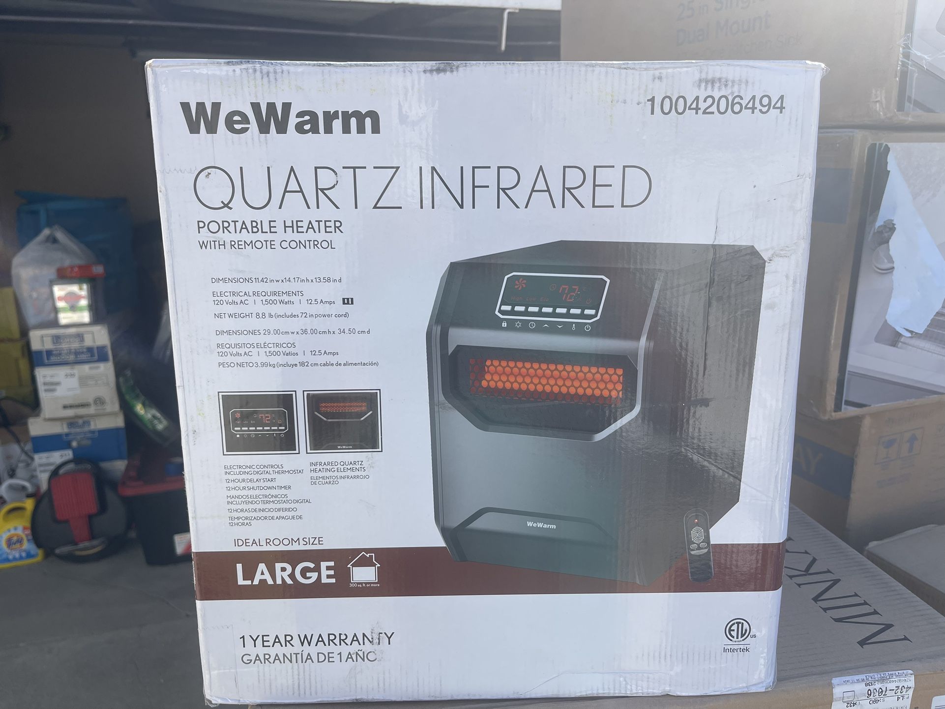 Infrared Electric Heater