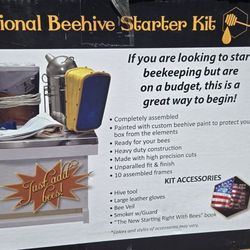 New In Box Beehive Starter Kit