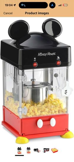 Mickey Mouse popcorn machine