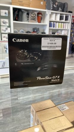 Canon PowerShot G7X Mark III