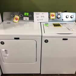 Maytag Washer/Dryer Set MI