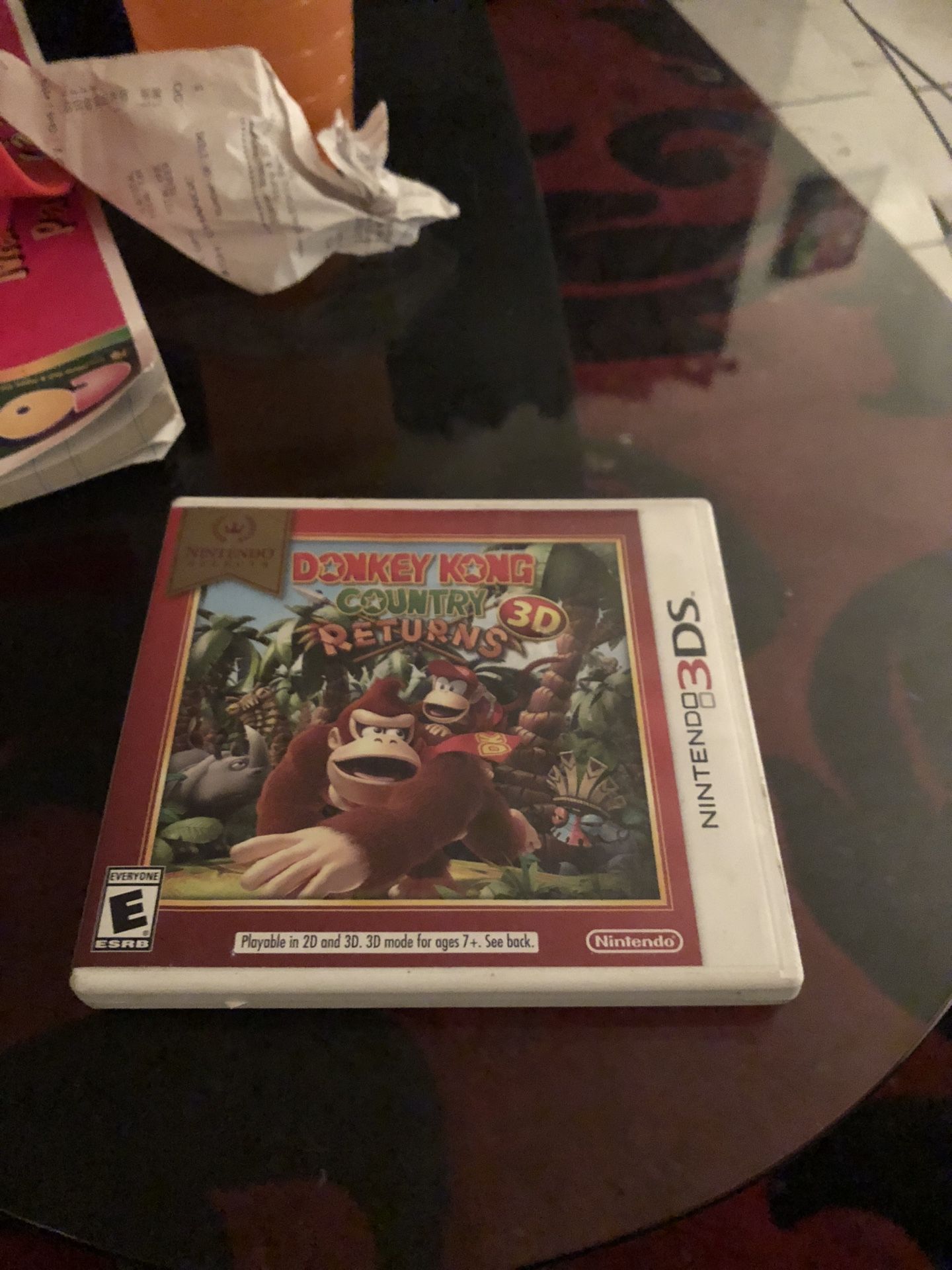 Nintendo 3ds donkey Kong return 3D