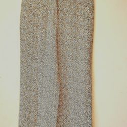 Sigrid Olsen Silk High waisted wide leg leopard print pants  Women's Size 8 M Medium L Large 