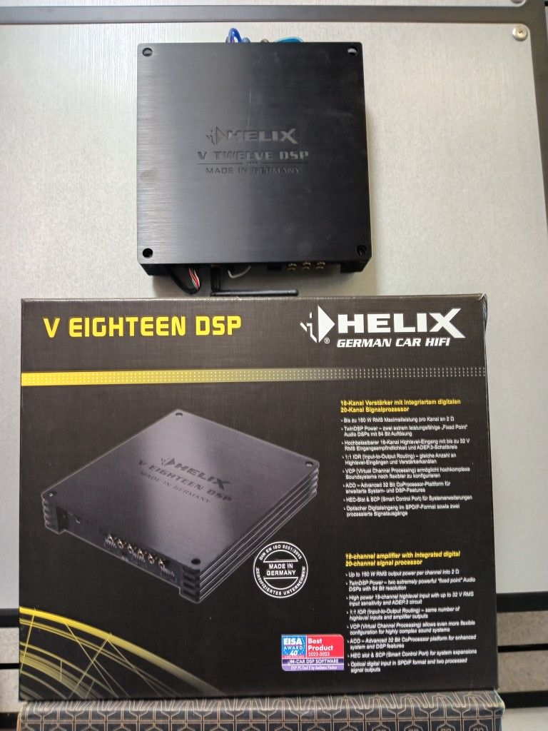 HELIX DSP V EIGHTEEN 20 Channel Amplifiers With Integrated Signal Processor