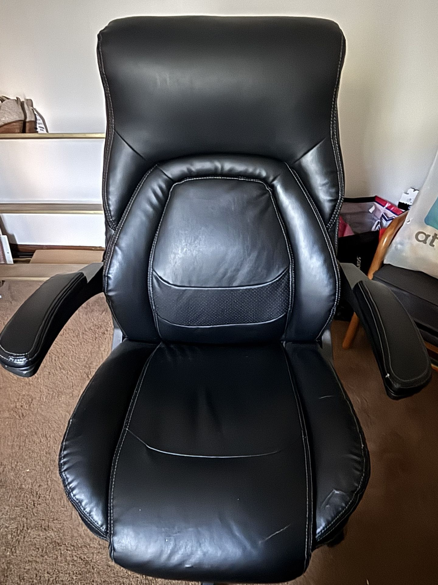 Leather office chair